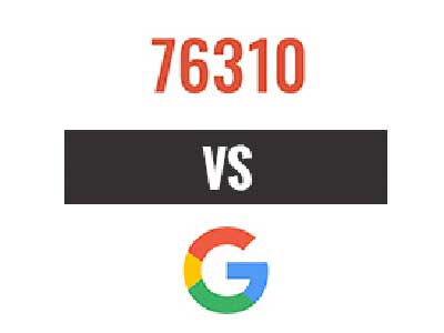 76310 plus fort que Google